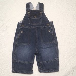 3-6m (4/$20) Lined Denim Overalls by Old Navy